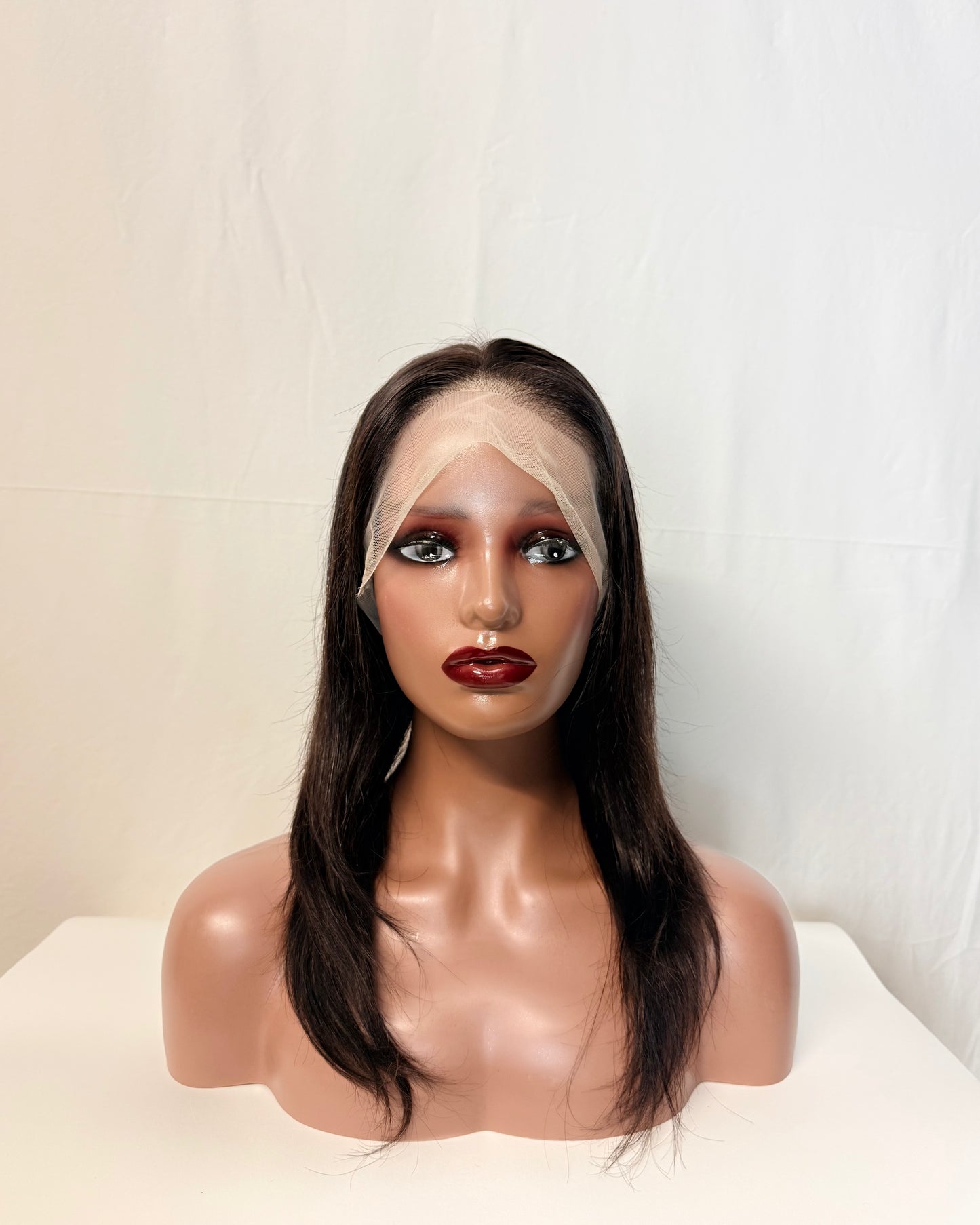 Mimi - Long Straight Wig, Lace Front, Black