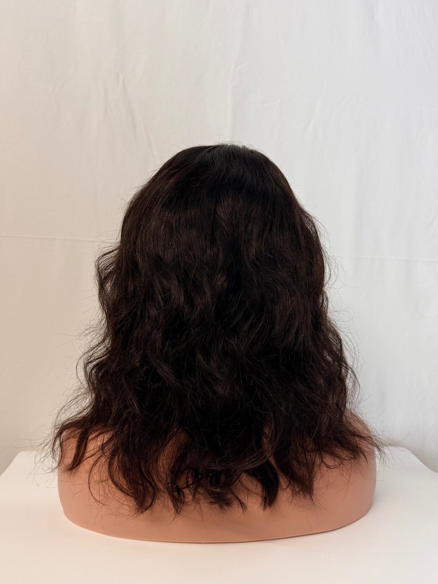 Luna – Wavy Lace Front Wig, Black